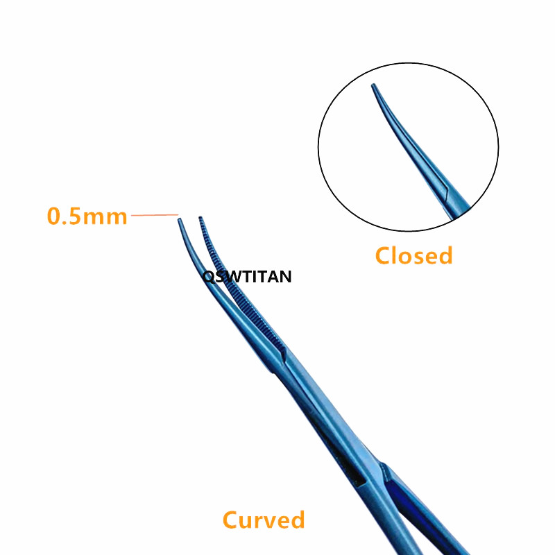 Microvasculaire Hemostatische Klem Tang Chirurgische Tang Hemostat Vergrendeling Klemmen Tang Vissen Tang