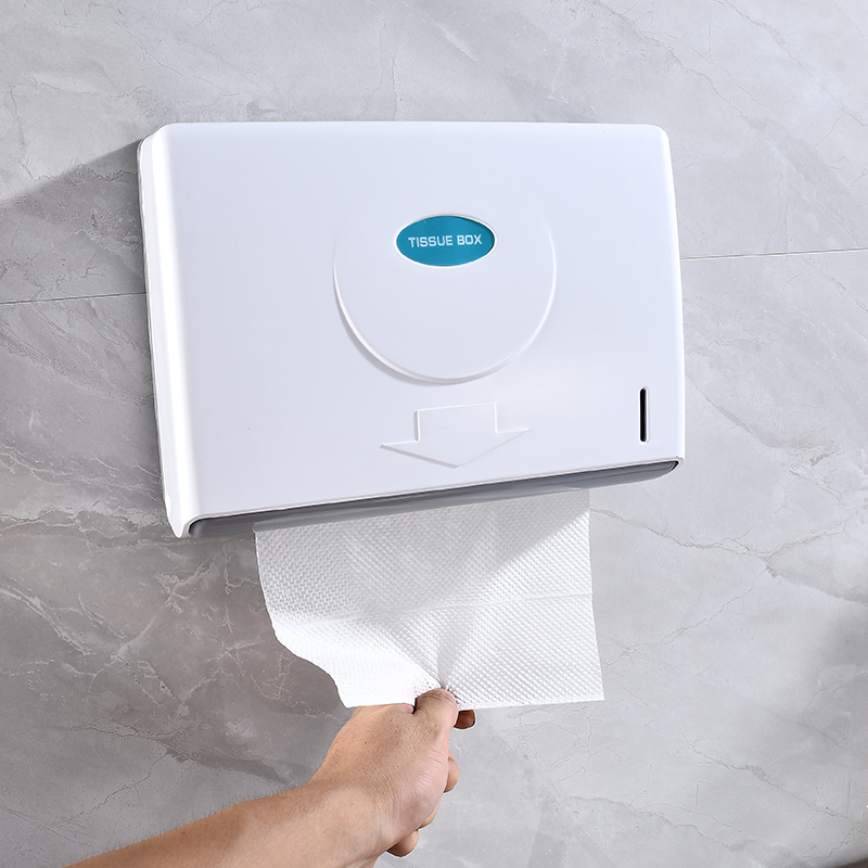 Toilet Paper Holder Stainless Steel Roll Paper Towel Dispenser Wall Mount Waterproof Tissue Box Cover Large Roll Holder