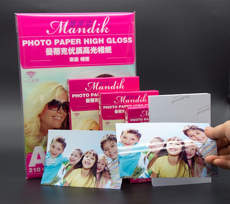 Photo paper A4 5 6 7 inch photographic paper Inkjet printing art photos paper scenic photography with jin jet parinter