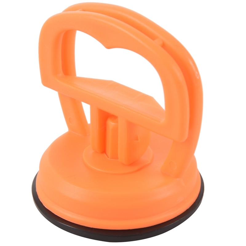 Newest Orange red suction cup Dent puller Remover of glass car lift handle: Default Title