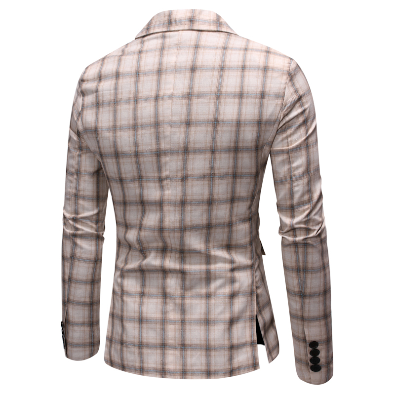 Men's Casual Suit Slim Fit One Button Suits Wedding Suit Plus Size Blazer