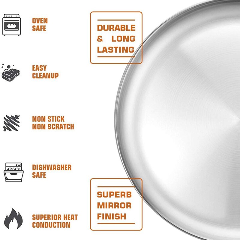 Pizza Bakken Pan Pizza Pan 12 Inch 201 Rvs Pizza Pan Ronde Pizza Bakken Pan Oven Pan Anti-aanbak En gezonde Bakken Pan