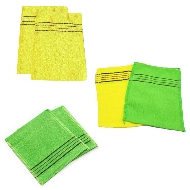 Italy Towel Korean Exfoliating Bath Washcloth Body Scrub Shower Towel Portable