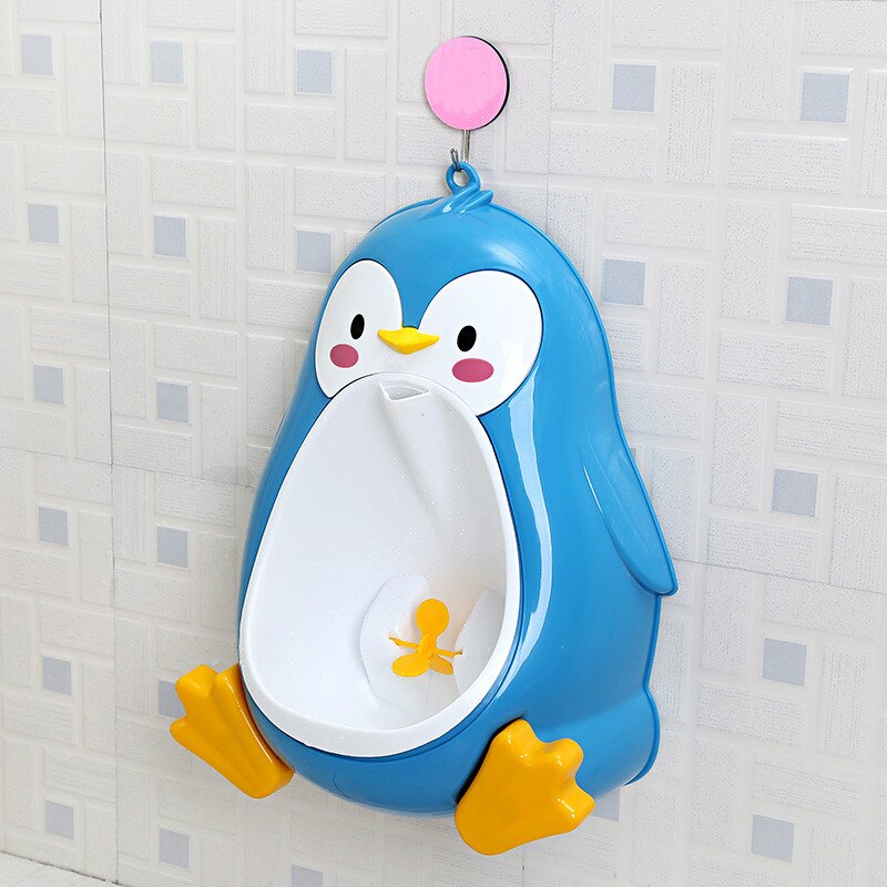 Bébé urinoir bébés garçons pot toilette formation pingouin forme animale enfants enfants support Vertical urinoir infantile garçon Penic pipi
