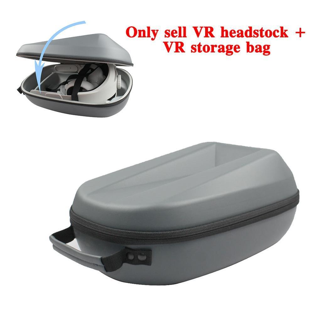 2in1 Voor Oculus Quest 2 Head Strap Opbergdoos Portable Dragen Beschermende Storage Case Met Gaming Headsets Vr Accessoires