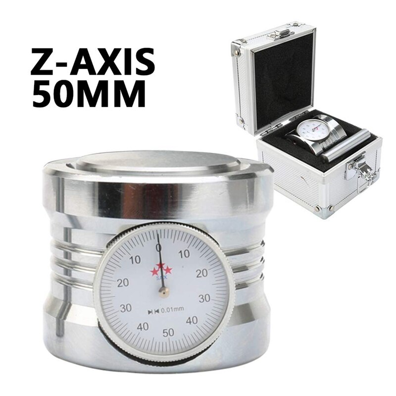 Z-as nulpuntsteller met een tafelnulpuntsmeter voor cnc-machines 50 +/- 0.005mm z-as gereedschapslengte-instelapparaat