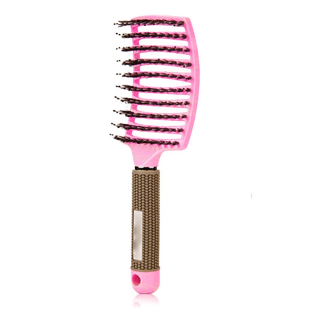 Haar Borstel Hoofdhuid Massage Kam Haarborstel Nylon Vrouwen Nat Krullend Tangle Hair Brush Salon Kappers Styling: 04