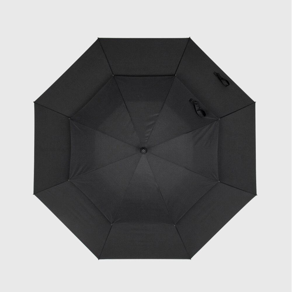 Parachase 135cm Long Handle Umbrella Rain Women Large Wooden Handle Clear Umbrella Windproof Double Layer Paraguas