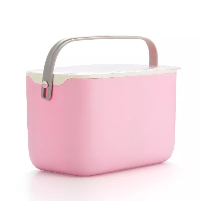 Baby Bottle Storage Box Drying Rack Multifunctional Portable Anti Dust Bottles Plastic Dry Case for Home Kitchen Baby Supplies