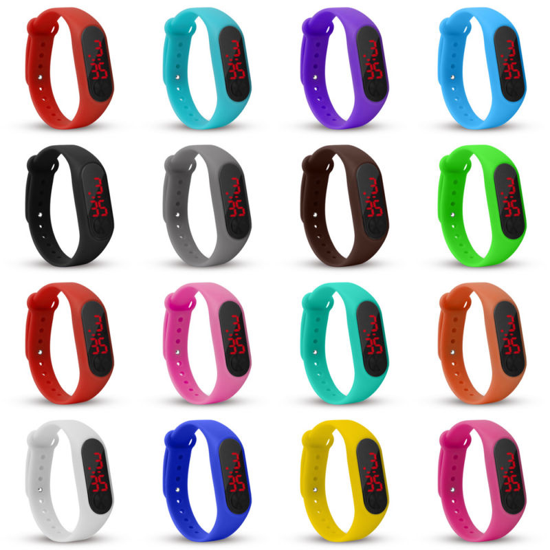 Horloge Kinderen Led-Digitale Horloges Kind Pols Klok Studenten Horloge Kids Voor Meisjes Jongens Sport Elektronische Horloge Voor