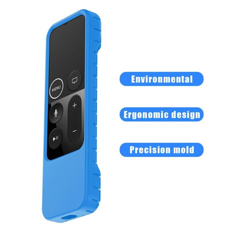 Silicone Caso Capa Protetora Para A Apple TV 4 Controle Remoto