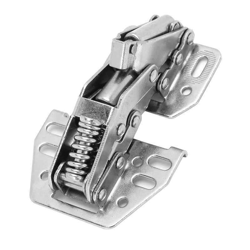 door lock door lock with sliding Cabinet Hinge No-Drilling Bridge Shaped Spring Hinge Cabinet Cupboard Furniture