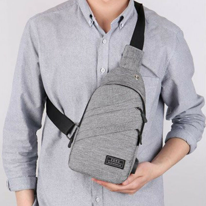 tout Style hommes femmes Nylon bandoulière épaule poitrine Cycle sac à bandoulière quotidien voyage sac à dos