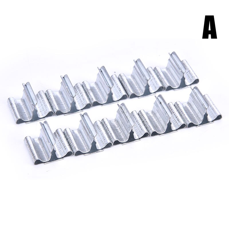 10 stk træ stearinlys væger base klip jern stearinlys gør diy for væger materialer holder stativ håndlavet sæt: -en