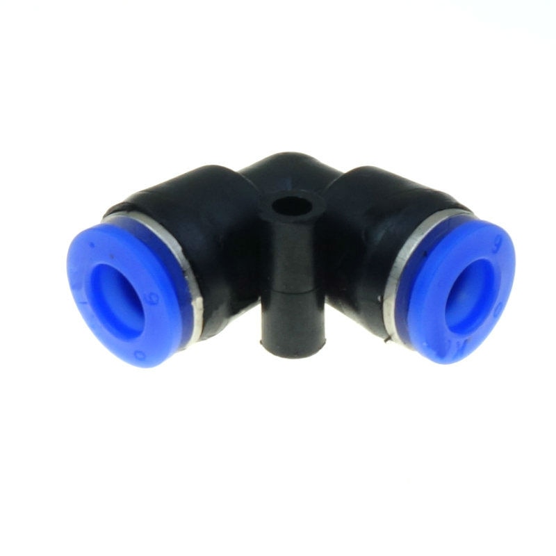 4mm 6mm 8mm 10mm 12mm Tube OD 90 Degree Equal Union Elbow Air Pneumatic Push In Connector Quick Connection Fitting