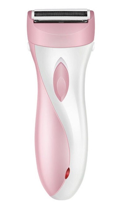 Máquina de afeitar Kemei Pro para mujer, afeitadora de cuerpo femenino, máquina de afeitar para bikini, recortadora de piernas, Afeitadora eléctrica para mujer, oxter corporal facial: promotion pink