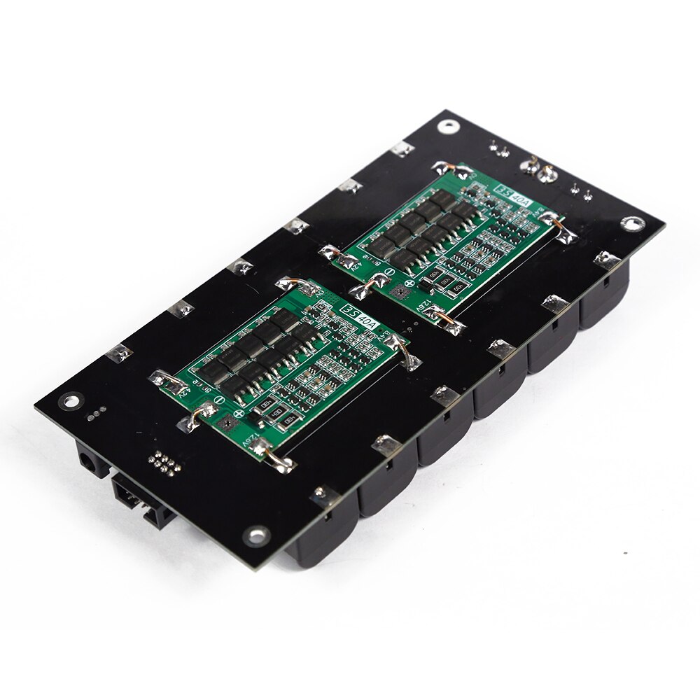 Power Bank Case 12V Batterij Houder 21700 Opbergdoos Balans Circuits 40A 80A Bms Pcb 3S Power Muur 21700 Accu Diy Ebike