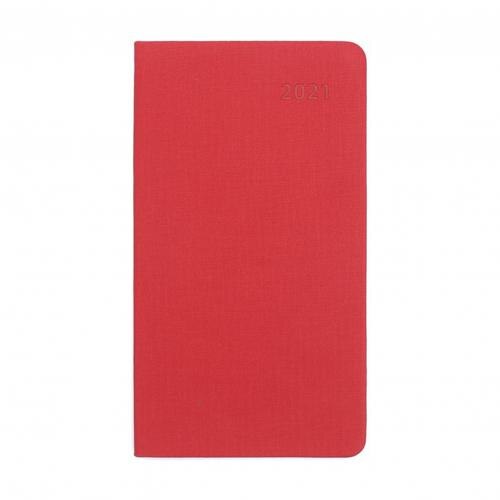 Faux Leather Thick Journal Notebook Daily Business Office Work College Diary: Red