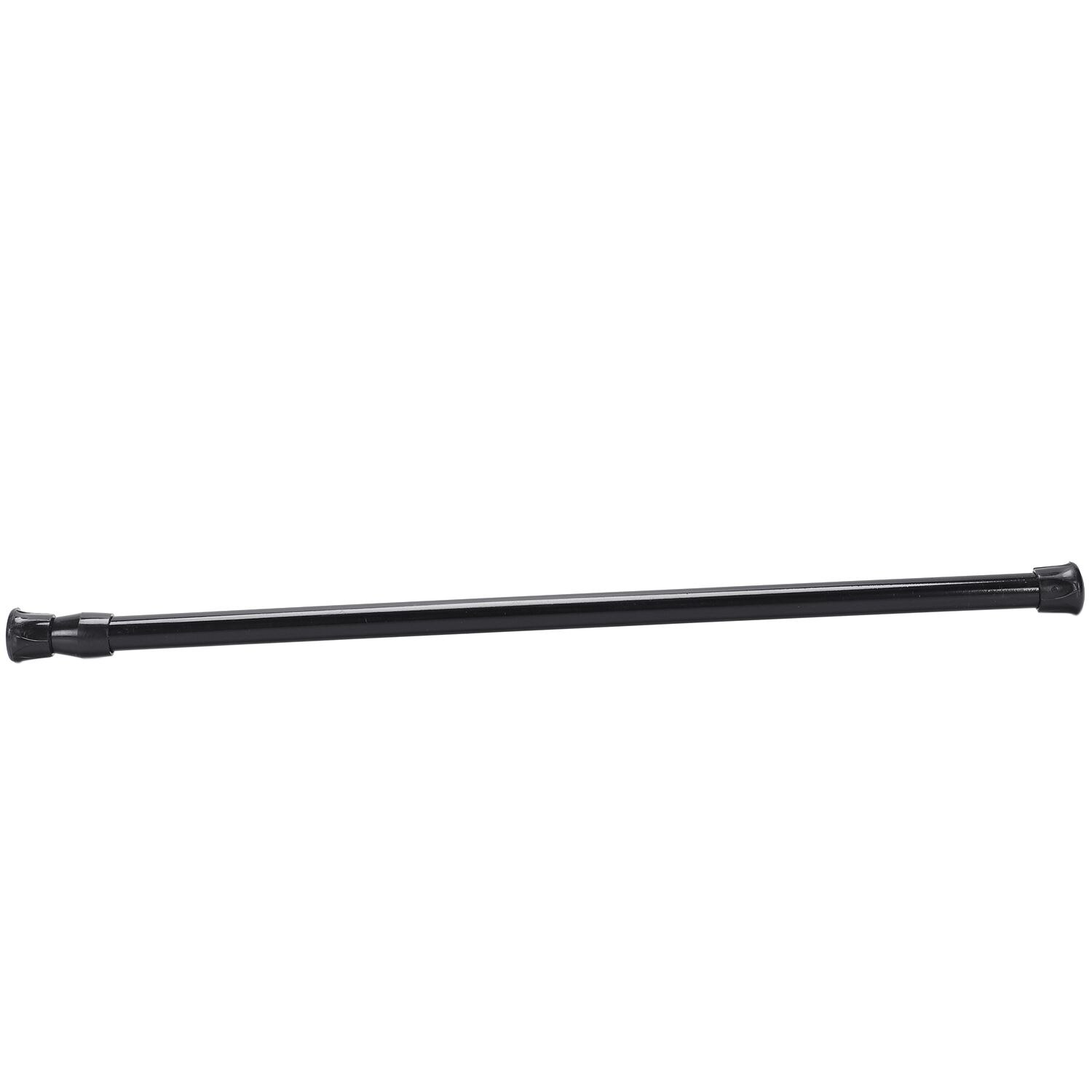 Promocja! Czarna wiosna wysuwany załadowany karnisz teleskopowy pręt naprężający okno, 40 ~ 70Cm