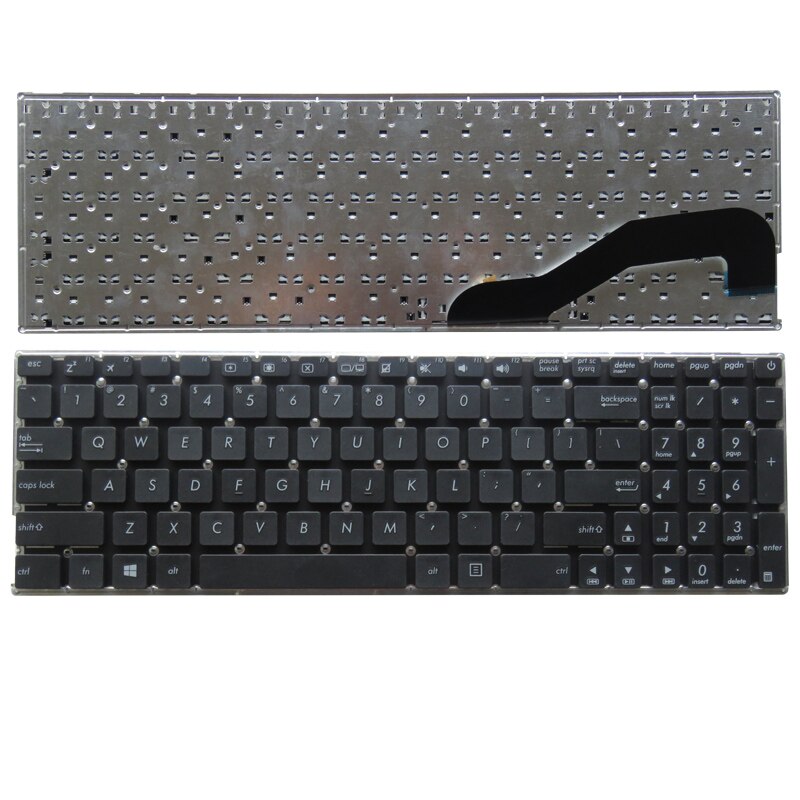 Teclado para ordenador portátil ASUS X540, X540C, X540CA, X540L, X540LA, X540LJ, X540N, X540NA, X540NV, MP-1K93SU-G50, sin marco: US