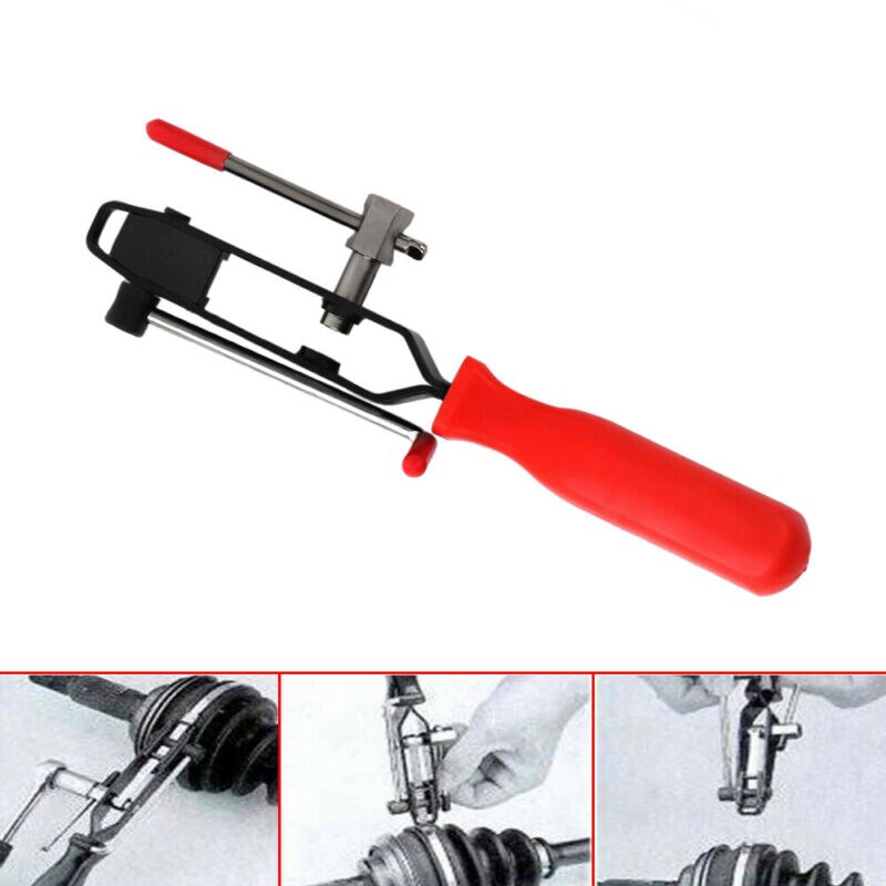 Gereedschap cv-koppeling schoenklem gereedschap krimptang staal autogereedschap met snijtang 220 x 51mm