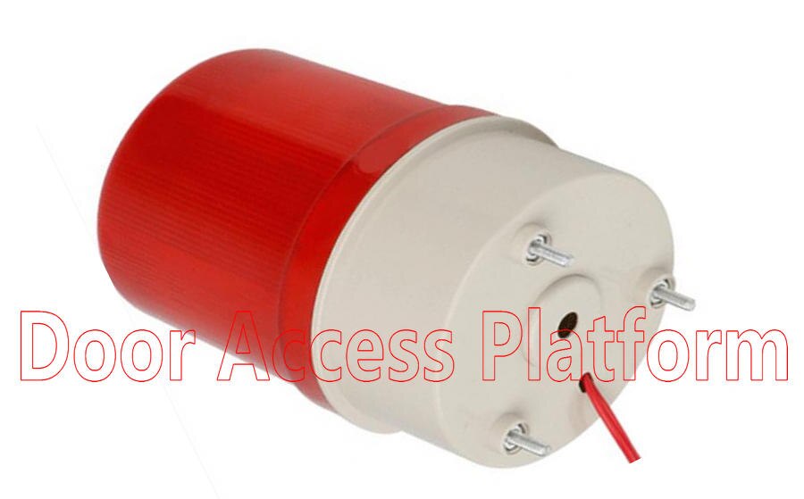 Voice+Door Alarm Light For Emergency Home Safety System, Security system DC12V/24V/AC220V stroboscopic lamp LED Light access