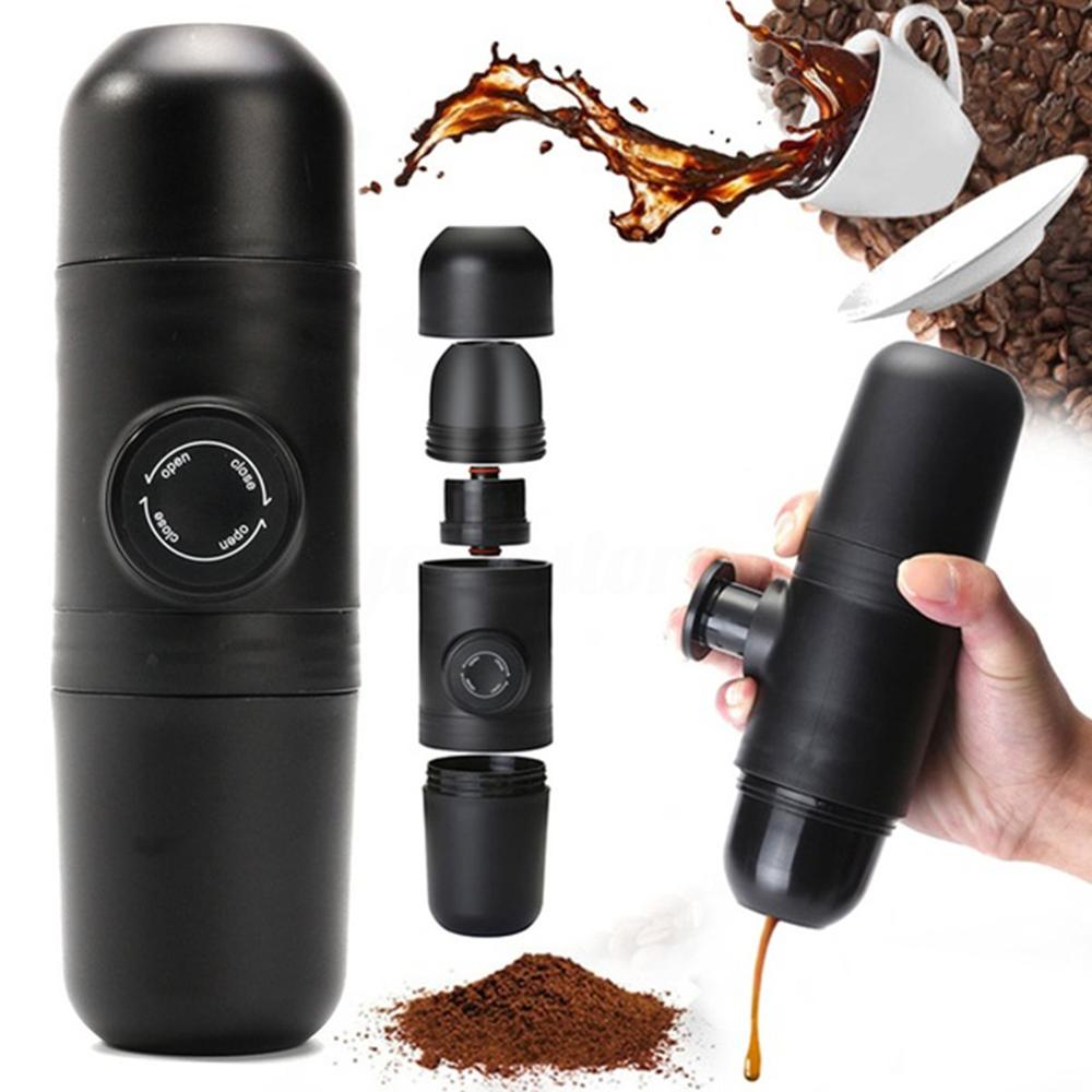 Mini Coffee Machine Handheld Coffee Maker Portable Espresso Manually handheld Coffee Machine Pressing For Home Office Travel: Default Title