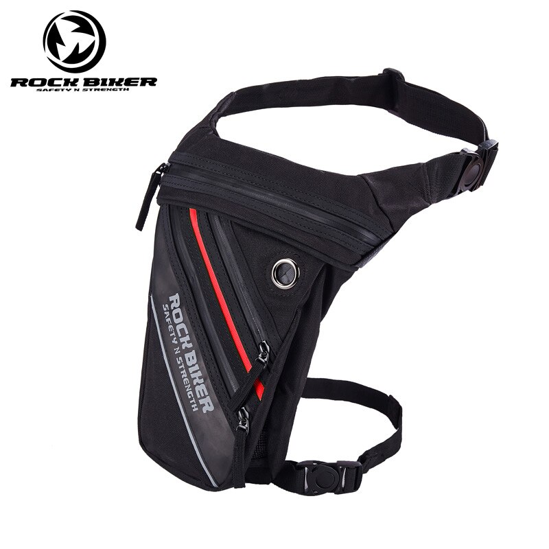 ROCK BIKER Motorcycle Trunk motorcycle bags racing bags leg bags Reflector safety 4 colors