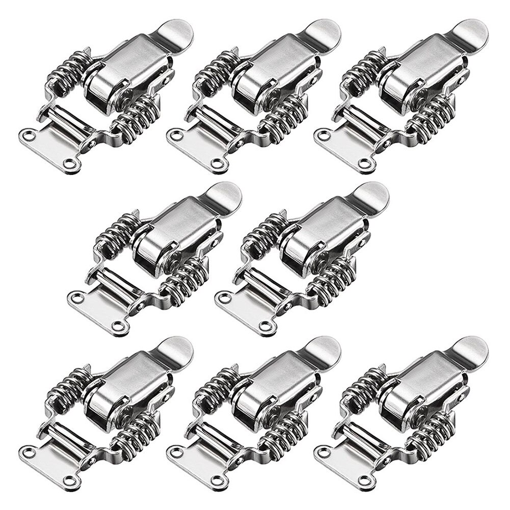 2/4/8Pcs Draw Latch Clamp Double Compression Spring for Cabinet Drawer GHS99