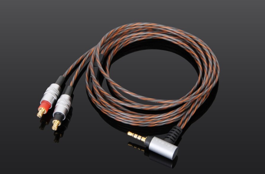 Upgrade BALANCED HIFI Audio Cable For Audio Technica ATH MSR 7 B ATH-MSR7b Headphone 4.4mm 3.5mm 2.5mm Plugs