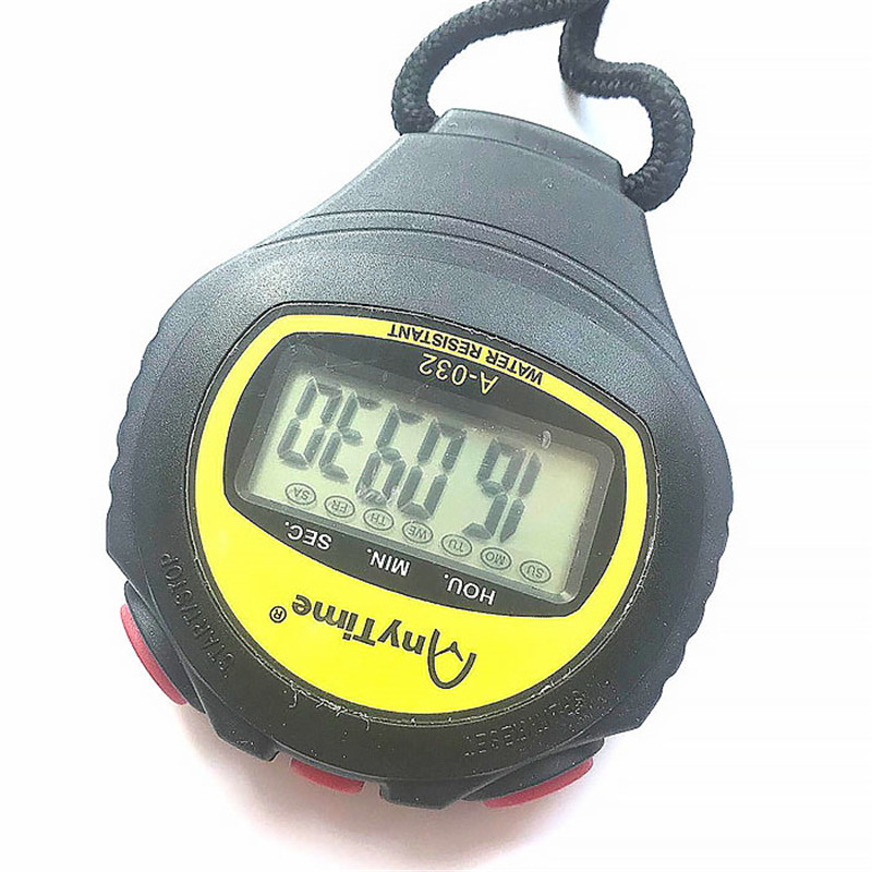 Multifunction Digital LCD Sport Stopwatch Electronic Stopwatch Chronograph Timer Counter Alarm Sport Watches Fitness Accessories