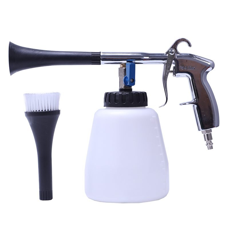 Air pulse device Tornado pneumatic dust gun car interior cleaning gun portable air gun (US interface) with brush head