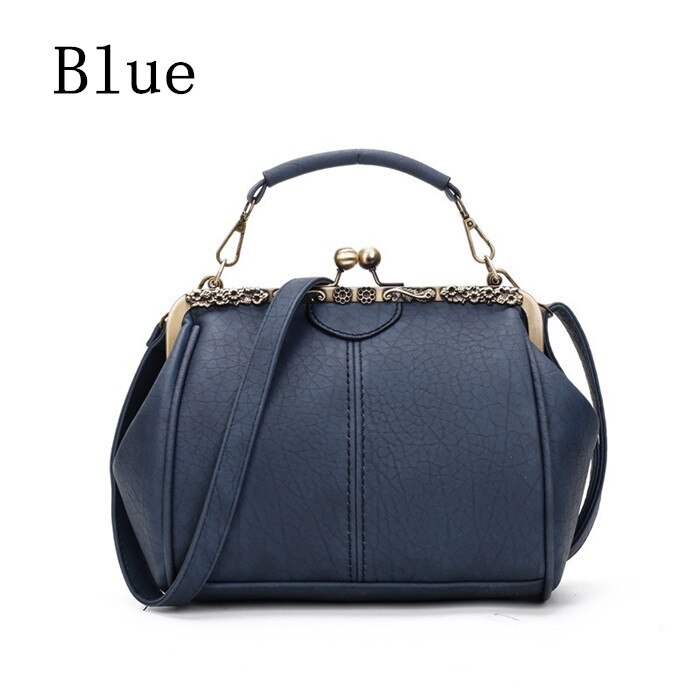 Baleini dames handtassen dames messenger bags retro dames crossbody tas schoudertas bolsa dames handtassen: Blauw