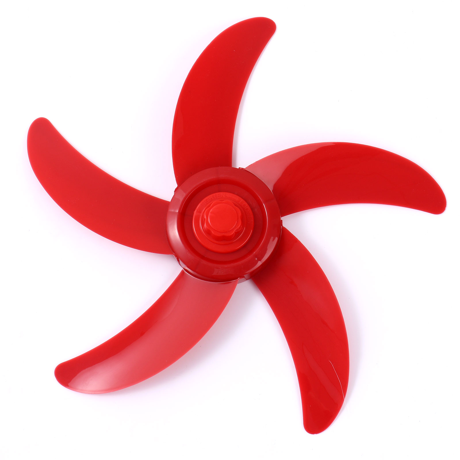 Plastic Fan Blade Household Table Fanner General Accessories 16 Inch Fan Blades with Nut Cover Ventilation Kit for Pedestal Fan