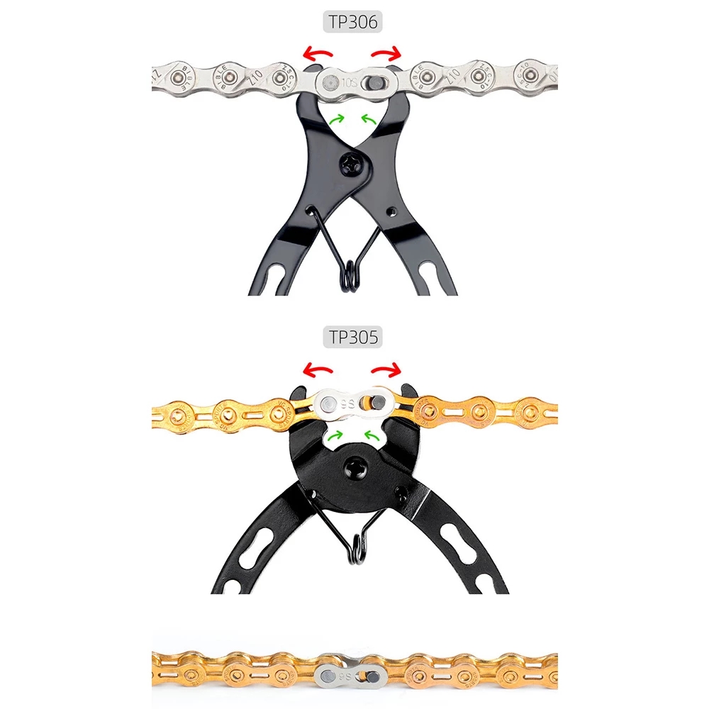 Outil de lien rapide de chaîne de vélo, Mini pince de chaîne de vélo, pince à boucle magique, retrait d'outil de vélo, réparation rapide, outils de vélo