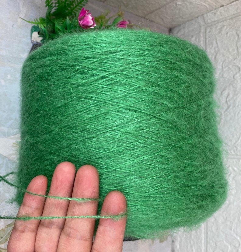 Begrænset 520g super smuk pink blød helse plys mohair garn til strikning baby økologisk akryl vævet hækletråd  x5177: 05