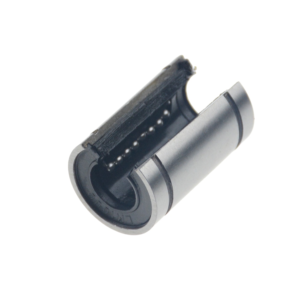 1pc LM12UUOP LM10UUOP LM16UUOP LM20UUOP 12mm Linear bearings Open Type CNC Linear Bushing for 3D printer parts shafts