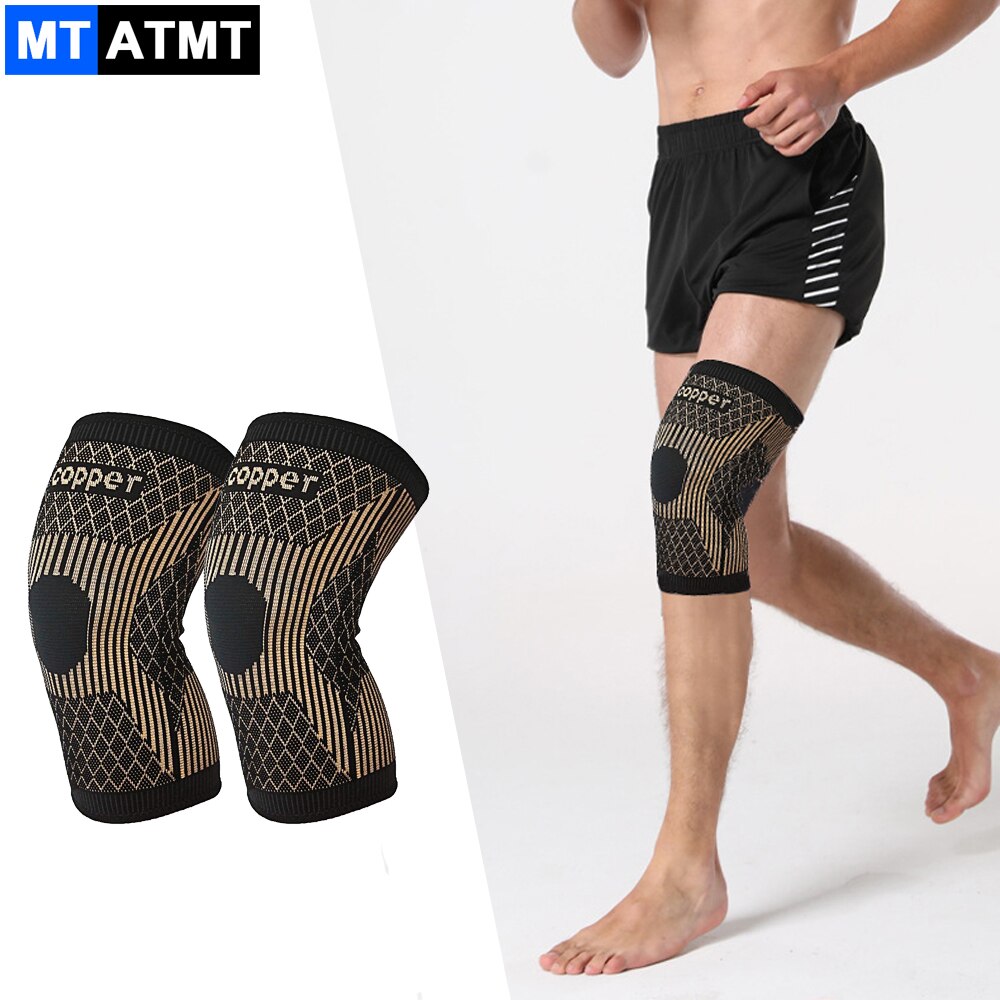 MTATMT Copper Knee Brace -Copper Knee Sleeve Compression for Sports,Workout,Arthritis Pain Relief and Support