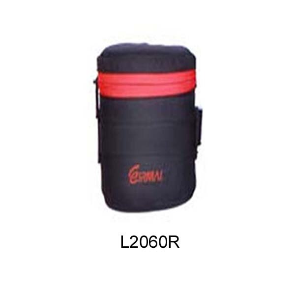 Photo Adjustable Black Strap DSLR Padded Camera Waist Belt Holder w/ Nylon Functional Soft Padded Lens Bag Pouch Case: L2060R Pouch Only