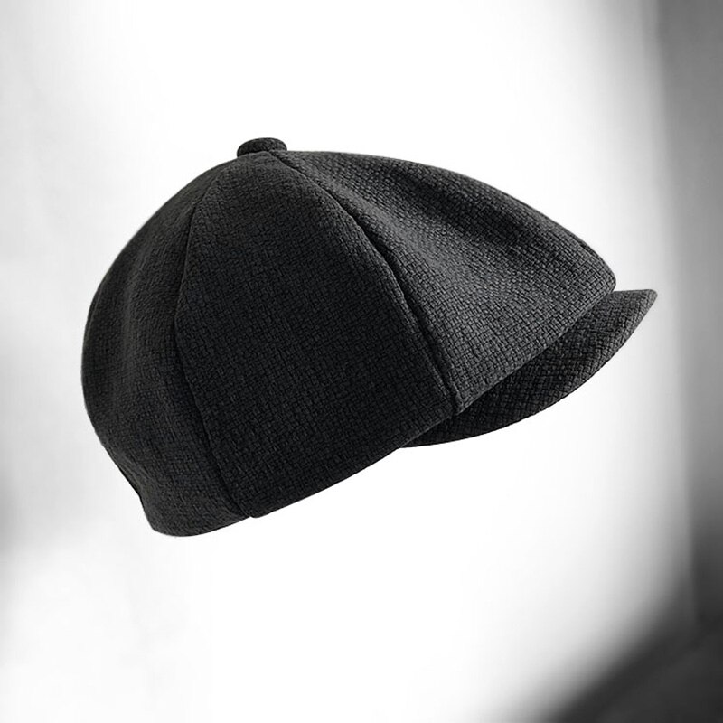 Neue Leinwand männer Hütte Zeitungsjunge Braun Männlichen Großen Kopf Baskenmütze Kappe Dame retro Britischen Motorrad junge Casquette Männlichen Boina Baskenmützen