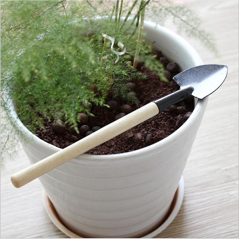 3 kpl puutarhanhoito minityökalusetti bonsai kukka mehevä ruukku kaivauspuvut pieni lapio harava kuokka taimi istutus puutarhalaite