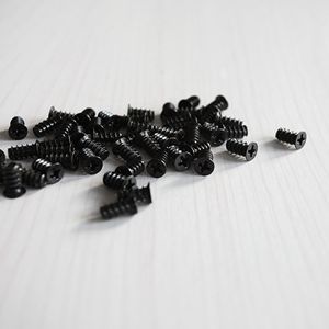 30 Stuks Zwart Professionele Computer Pc Case Cooling Fan Duurzaam Schroef Voor Fans 60Mm 80Mm 120Mm