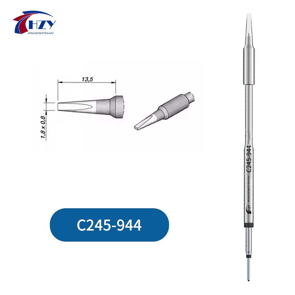 HZY C245 Series Soldering Iron Tips Head C245-K/I/IS/SK/903/907/933/911 for JBC Soldering Station Repair Tools for T245 Handle: Gold