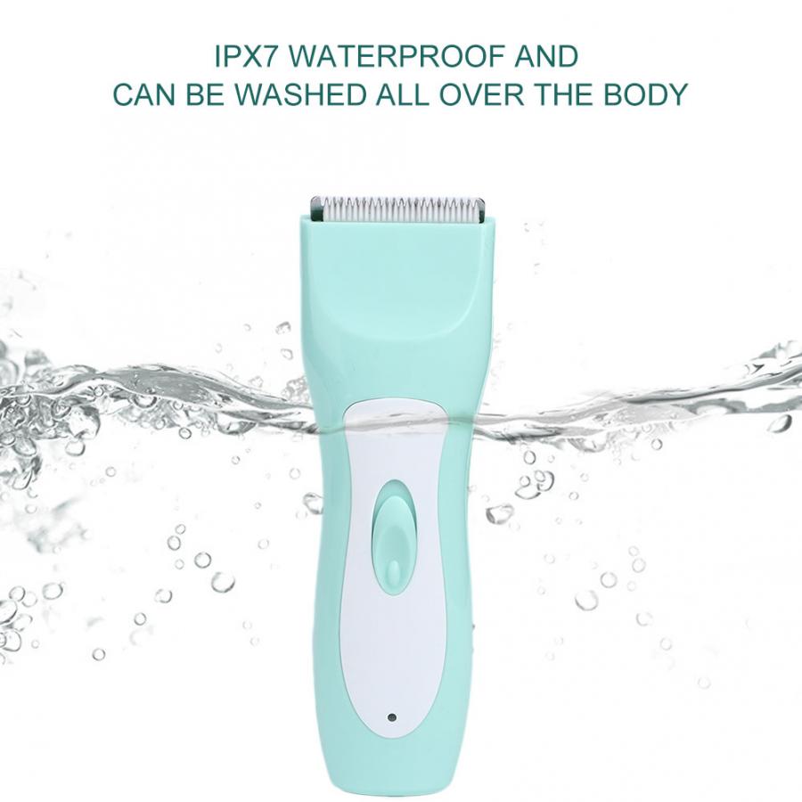 Baby Hair Trimmers Baby Boy Child Mute Waterproof USB Charging Children Hair Clipper Hair Cutting Styling Tool