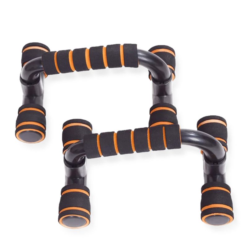 1 paire Push Ups Stands Grip Fitness équipement poignées poitrine corps construction sport entraînement musculaire pousser vers le haut supports: Clair