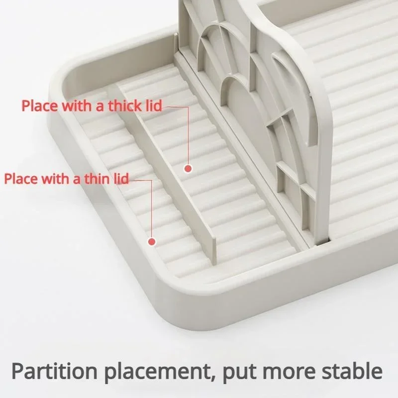 Soporte para tapa de olla, soporte para cubierta de olla, soporte para cuchara, tapa para olla, espátula, estante de almacenamiento para cuchara, accesorios de cocina