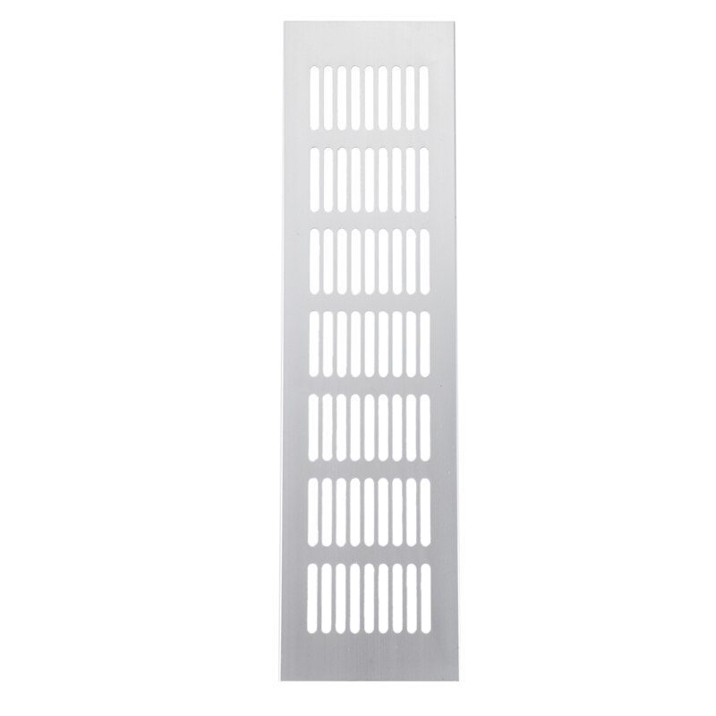 4 stk bred aluminiumslegering ventilasjonsrist for garderobeskap klimaanlegg 300mm