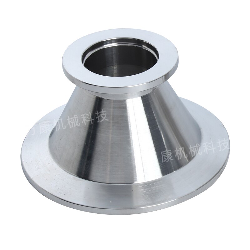 KF Vacuum 304 Stainless Steel Size Head Flange Chuck Adapter Quick Assembly Reducer Joint KF16 25 40 50