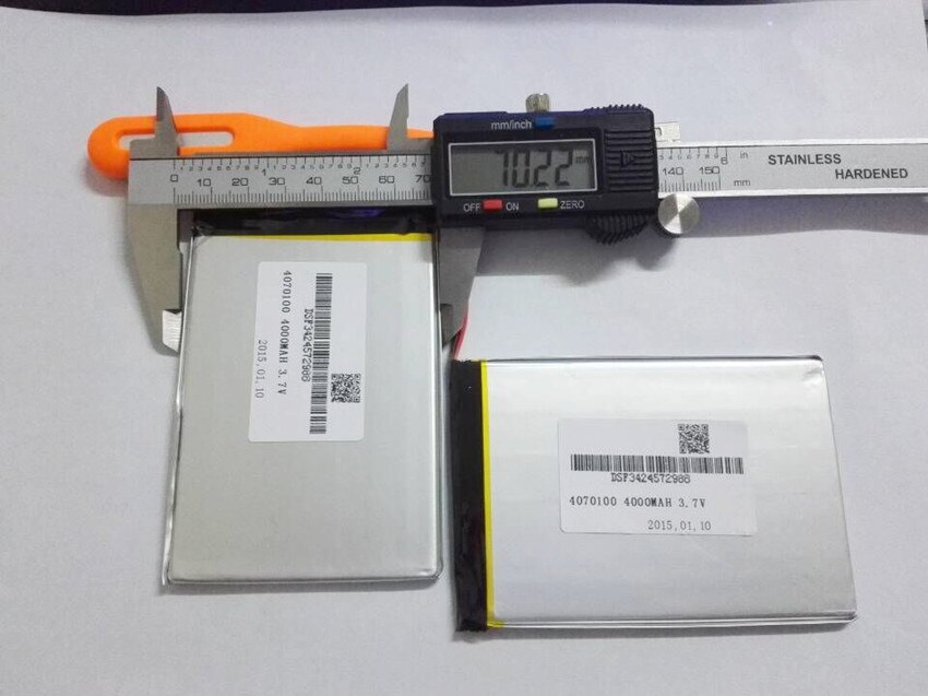 4070100*2 3.7V 8000mah Lithium polymer Battery with protection board For battery for Prestigio Multipad PMP5080b