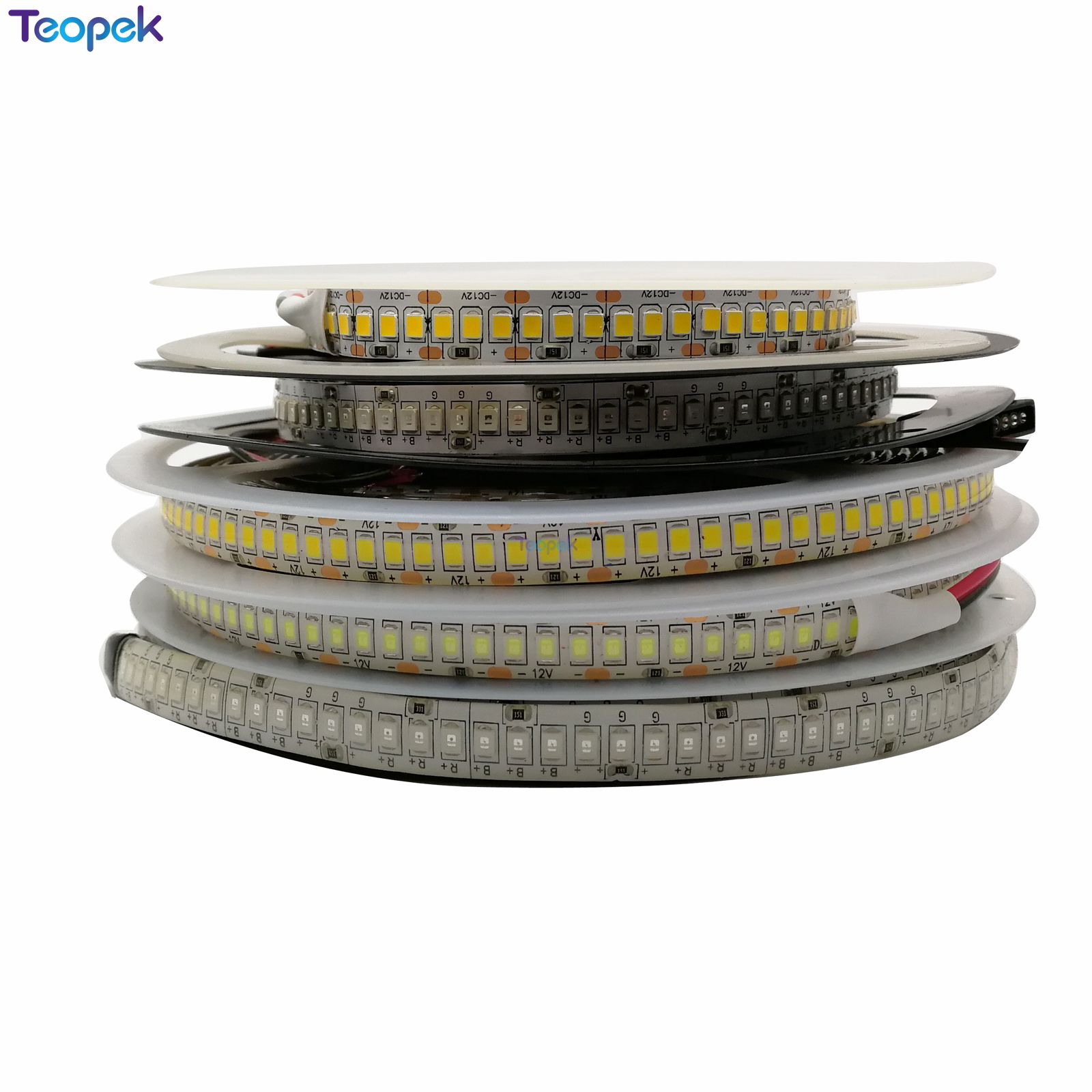 Bande de LED 2835 240LED s/m DC12V haute luminosité Flexible LED ruban lumineux blanc naturel/blanc /blanc/RGB 5 m/lot